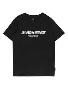 Jack & Jones Junior Tričko 'LAKEWOOD' čierna / biela