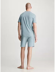 Spodné prádlo Pánske pyžamo S/S SHORT SET 000NM2428ECYA - Calvin Klein