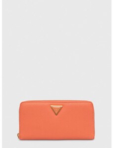 Peňaženka Guess COSETTE dámsky, oranžová farba, SWVA92 22630
