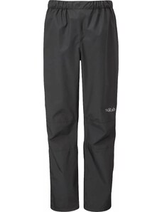 Nepremokavé nohavice RAB Downpour Eco Pants Wmn S / black