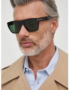 Slnečné okuliare Tom Ford pánske, čierna farba, FT1077_5501N