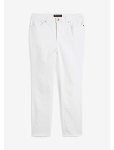 bonprix Komfortné strečové nohavice, farba biela, rozm. 36