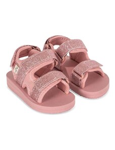 Detské sandále Konges Sløjd ružová farba