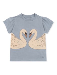 Detské bavlnené tričko Konges Sløjd s potlačou