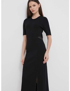 Šaty Dkny čierna farba, mini, priliehavá, P4AUAN33