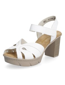Dámske sandále RIEKER 67556-80 biela S4
