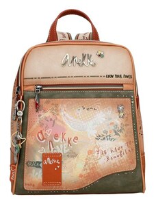 Elegantní batoh se zajímavými detaily z kolekce Hollywood Anekke 38835-158 hnědá