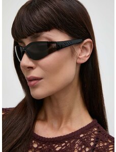 Slnečné okuliare Gucci dámske, čierna farba, GG1651S