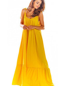 Šaty awama model 133698 Yellow