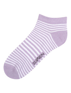 SUWEN Stripe Booties Ponožky