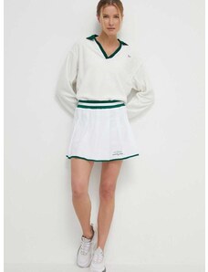 Sukňa Guess ARLETH biela farba, mini, áčkový strih, V4GD19 WG2Q0