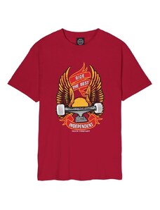 tričko INDEPENDENT - Ride Free T-Shirt Cardinal Red (CARDINAL RED)