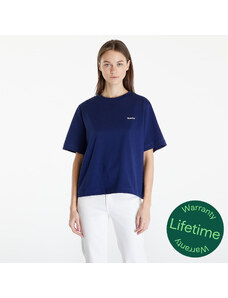 Dámské tričko Queens Women's Essential T-Shirt With Contrast Print Navy