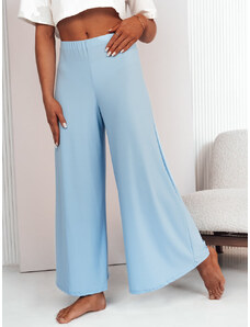 TERENI women's wide trousers, blue Dstreet