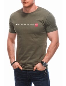 EDOTI Men's t-shirt S1920 - olive