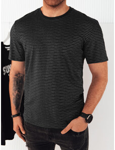 Pánske tričko s potlačou čiernej farby Dstreet RX5398