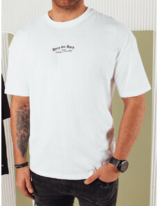 Pánske tričko s potlačou Farba Biely DSTREET RX5434