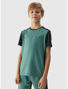 4F Boys' Sports Quick Dry T-Shirt - Green