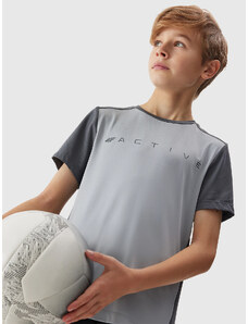 4F Sports Quick Dry T-Shirt for Boys - Grey