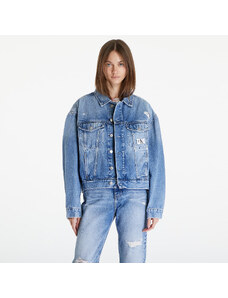 Dámska džínsová bunda Calvin Klein Jeans Boxy Denim Jacket Denim Medium