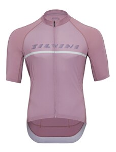 Pánsky cyklistický dres Silvini Mazzano svetlo ružová