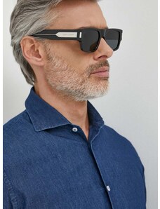 Slnečné okuliare Saint Laurent pánske, čierna farba, SL 659