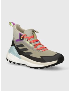 Topánky adidas TERREX Free Hiker 2 dámske, šedá farba, IE3525