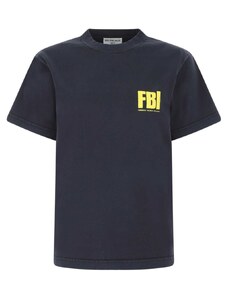BALENCIAGA FBI Dark Blue tričko