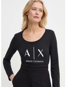 Armani Exchange - Tričko s dlhým rukávom