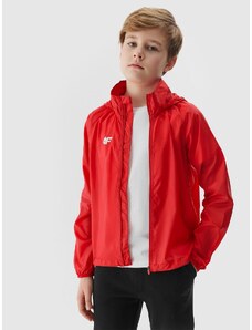 4F Chlapčenská prechodná bunda - červená