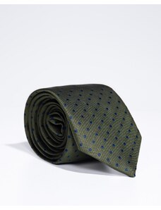 Tudors Klasická vreckovka so vzorom kaki kravaty