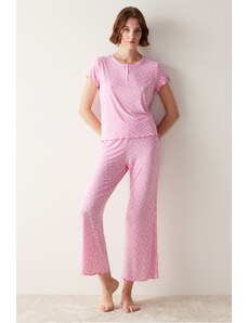 Penti Súprava pyžamových nohavíc Flora Printed Pink