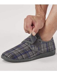 Zateplené papuče na suchý zips Atlas for Men