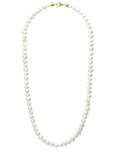 Manoki Pánský perlový náhrdelník Egizio - 7 mm perla