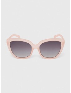 Slnečné okuliare Volcom dámske, ružová farba