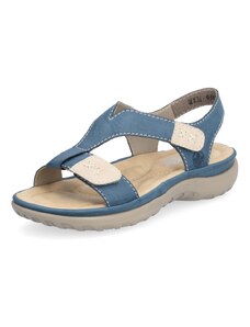 Dámske sandále RIEKER 64873-14 modrá S4