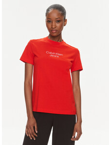 Calvin Klein dámske červené tričko