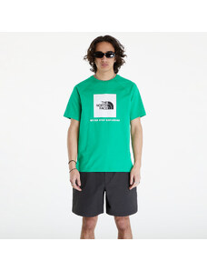 Pánske tričko The North Face S/S Raglan Redbox Tee Optic Emerald