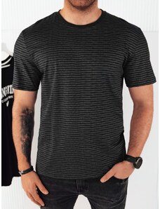 Dstreet Trendy čierne tričko so vzorom
