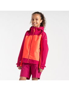 Detská outdoorová bunda Dare2b EXPLORE oranžová/ružová