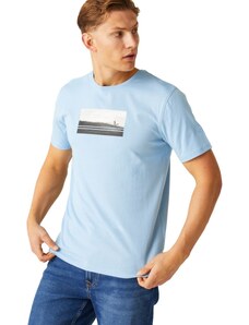 Pánske tričko Regatta CLINE VIII svetlo modrá