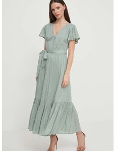 Šaty Lauren Ralph Lauren zelená farba,maxi,áčkový strih,250932820