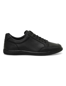 Flexall Čierne pohodlné pánske topánky