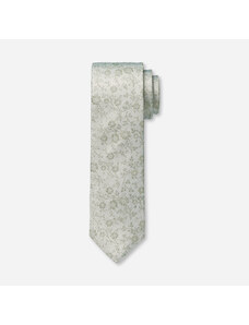 Pánska zelená hodvábna kravata OLYMP slim