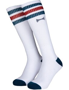 independent Ponožky span tall socks white