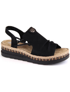 Pohodlné sandále Rieker W RKR677 black