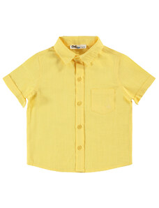 Civil Boys Chlapčenská košeľa 2-5 rokov žltá
