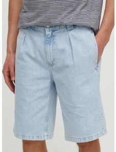 Rifľové krátke nohavice Calvin Klein Jeans pánske,J30J324875