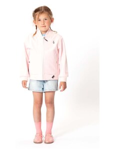 Detská bunda Gosoaky SHINING MONKEY ružová farba
