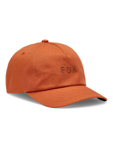 šiltovka Fox Wordmark Adjustable Hat Atomic oranžová one size